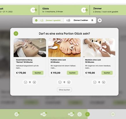 Web Booking im Hotel